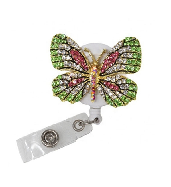 Butterfly Badge Holder Reel