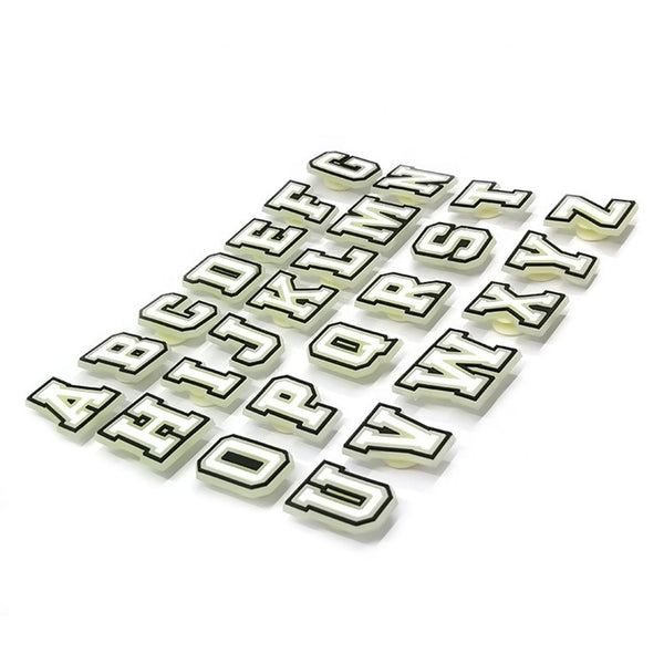 Alphabet Initials Crocs Charms