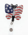 American Butterfly Badge Holder Reel