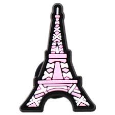 Eiffel Tower Croc Charm