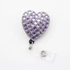 Love Heart Badge Reel/ Keychain