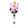Tooth Fairy Badge Reel Holder/ Keychain